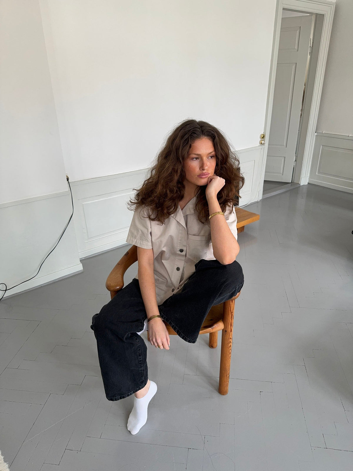 Trana short-sleeved shirt - Off White