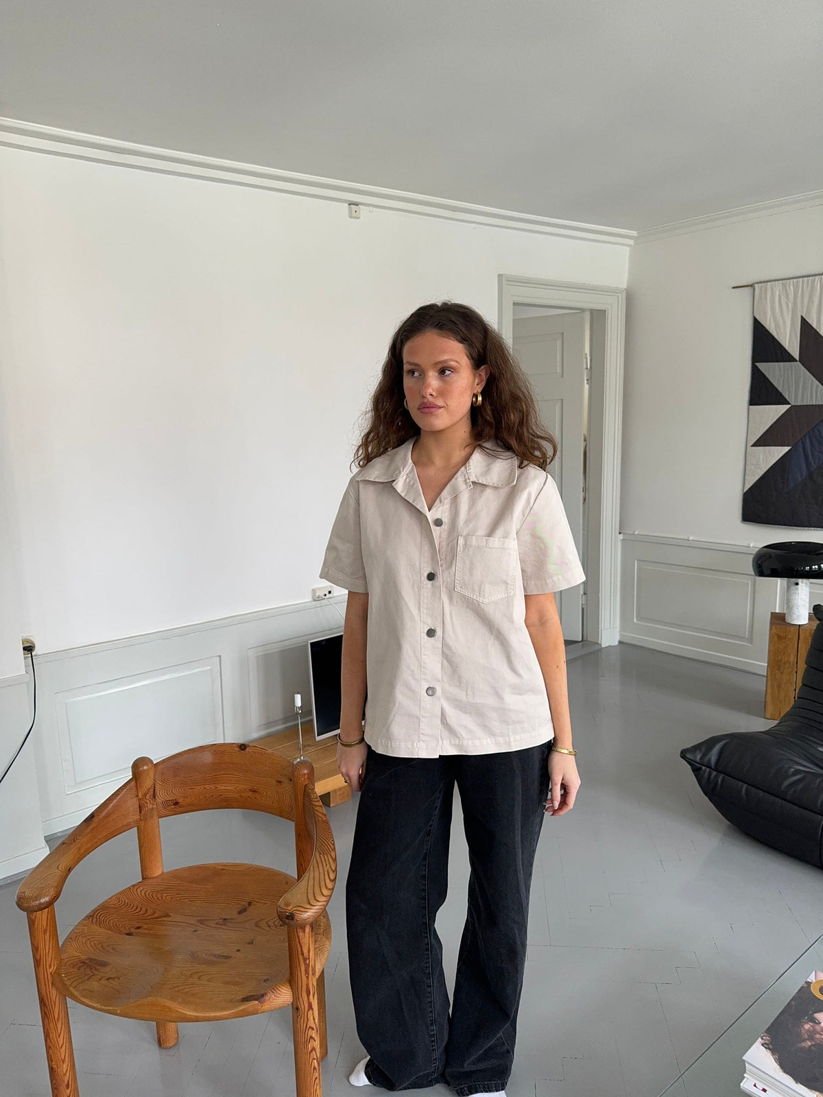 Trana short-sleeved shirt - Off White