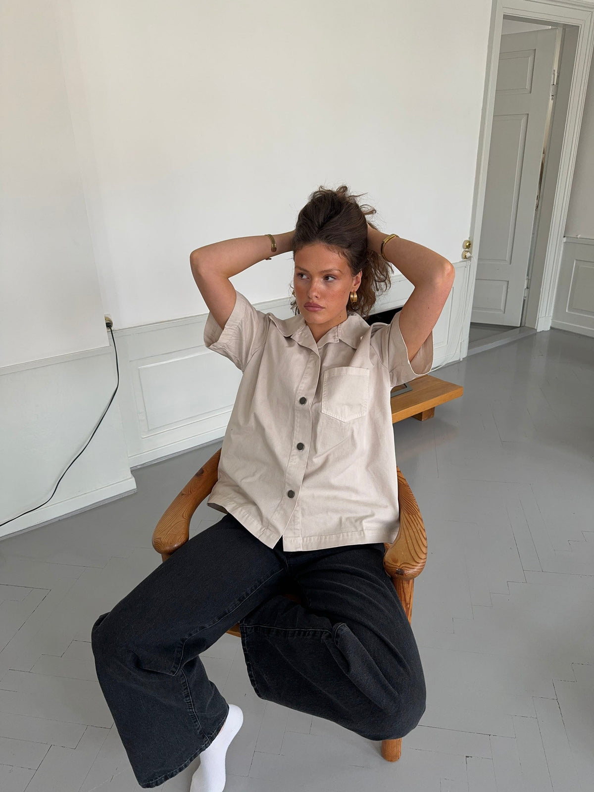 Trana short-sleeved shirt - Off White
