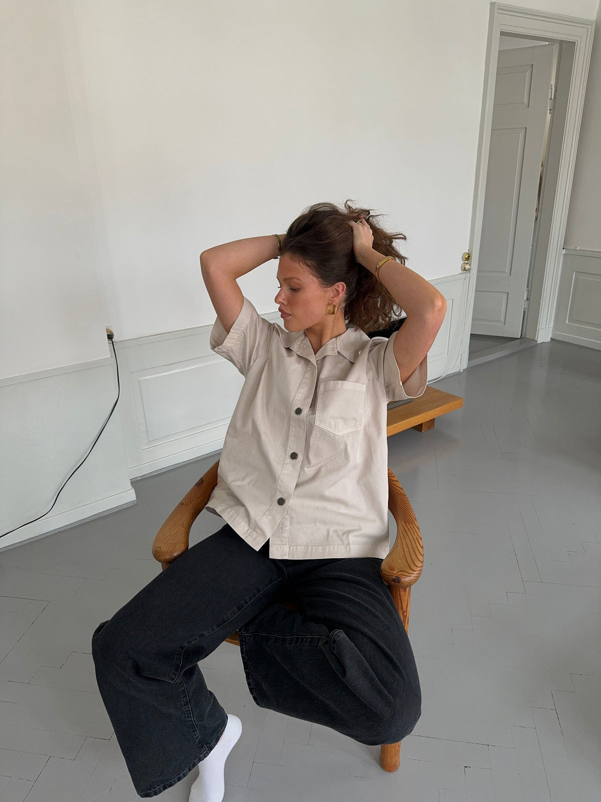 Trana short-sleeved shirt - Off White